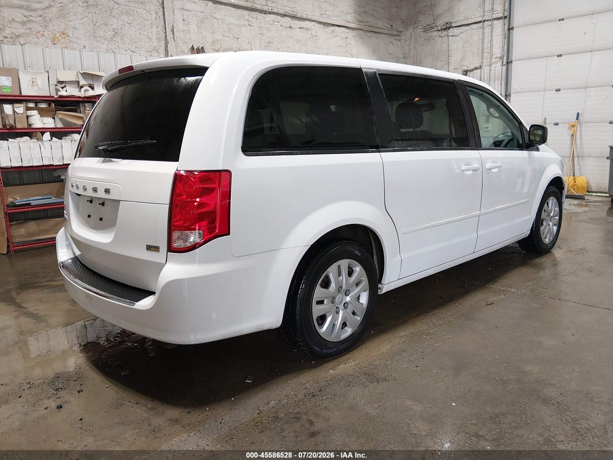 2017 DODGE GRAND CARAVAN SE — снимка 4