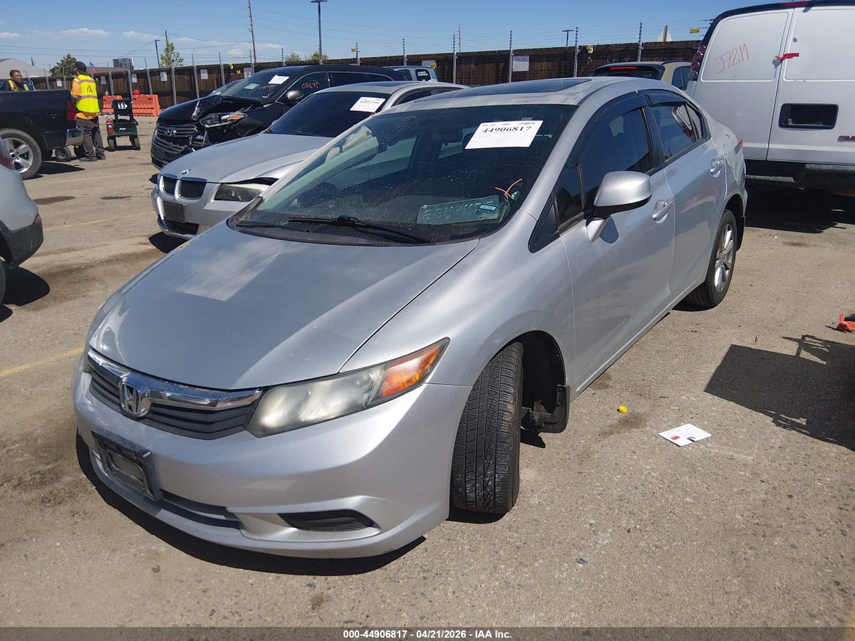 2012 HONDA CIVIC EX-L — снимка 2