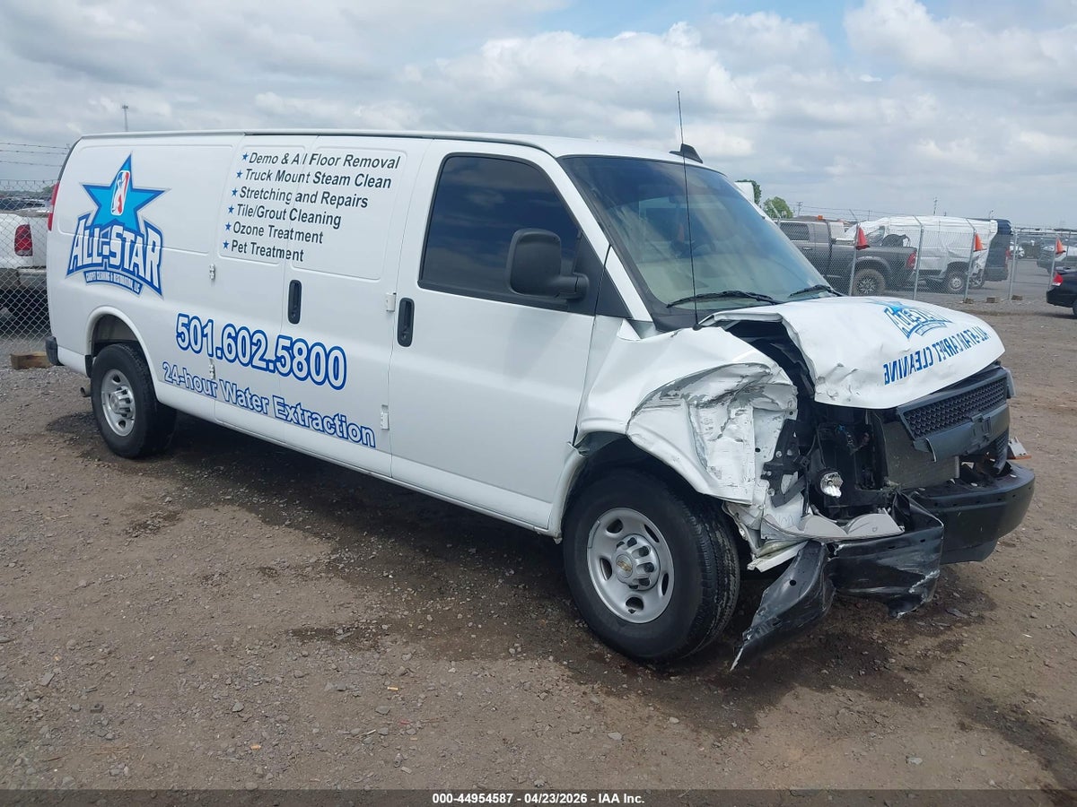 2025 CHEVROLET EXPRESS CARGO RWD 3500 EXTENDED WHEELBASE WT