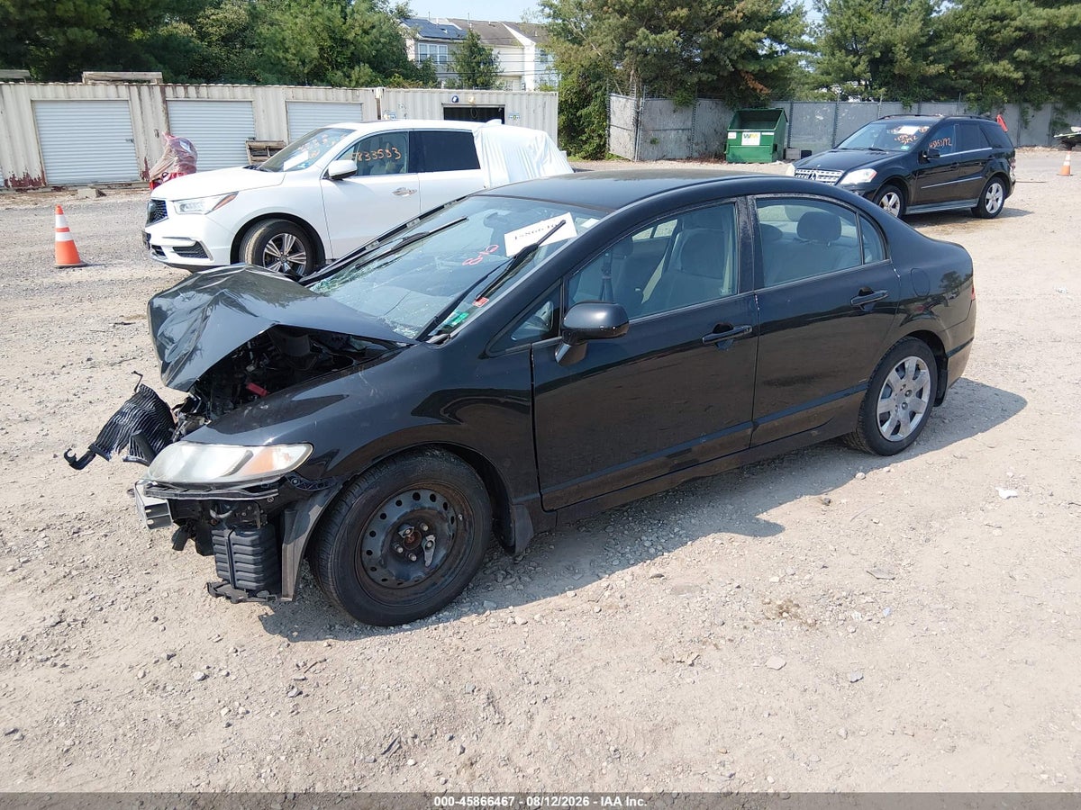 2010 HONDA CIVIC LX — снимка 2