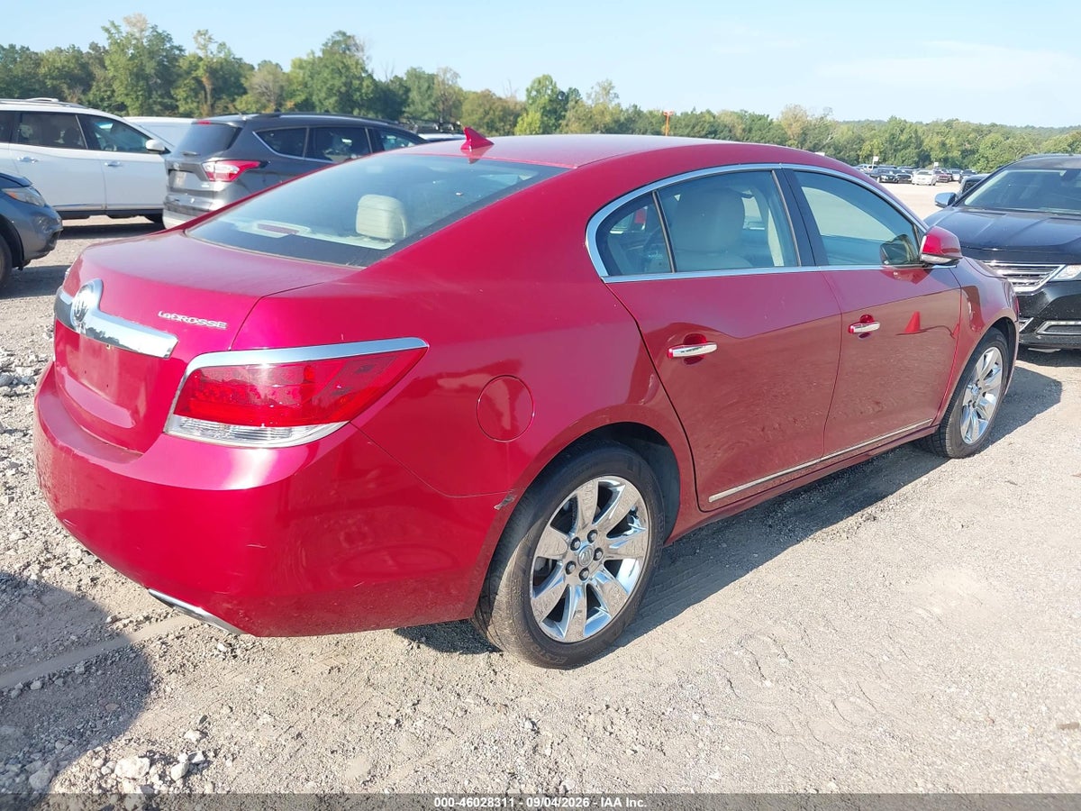 2012 BUICK LACROSSE LEATHER GROUP — снимка 4