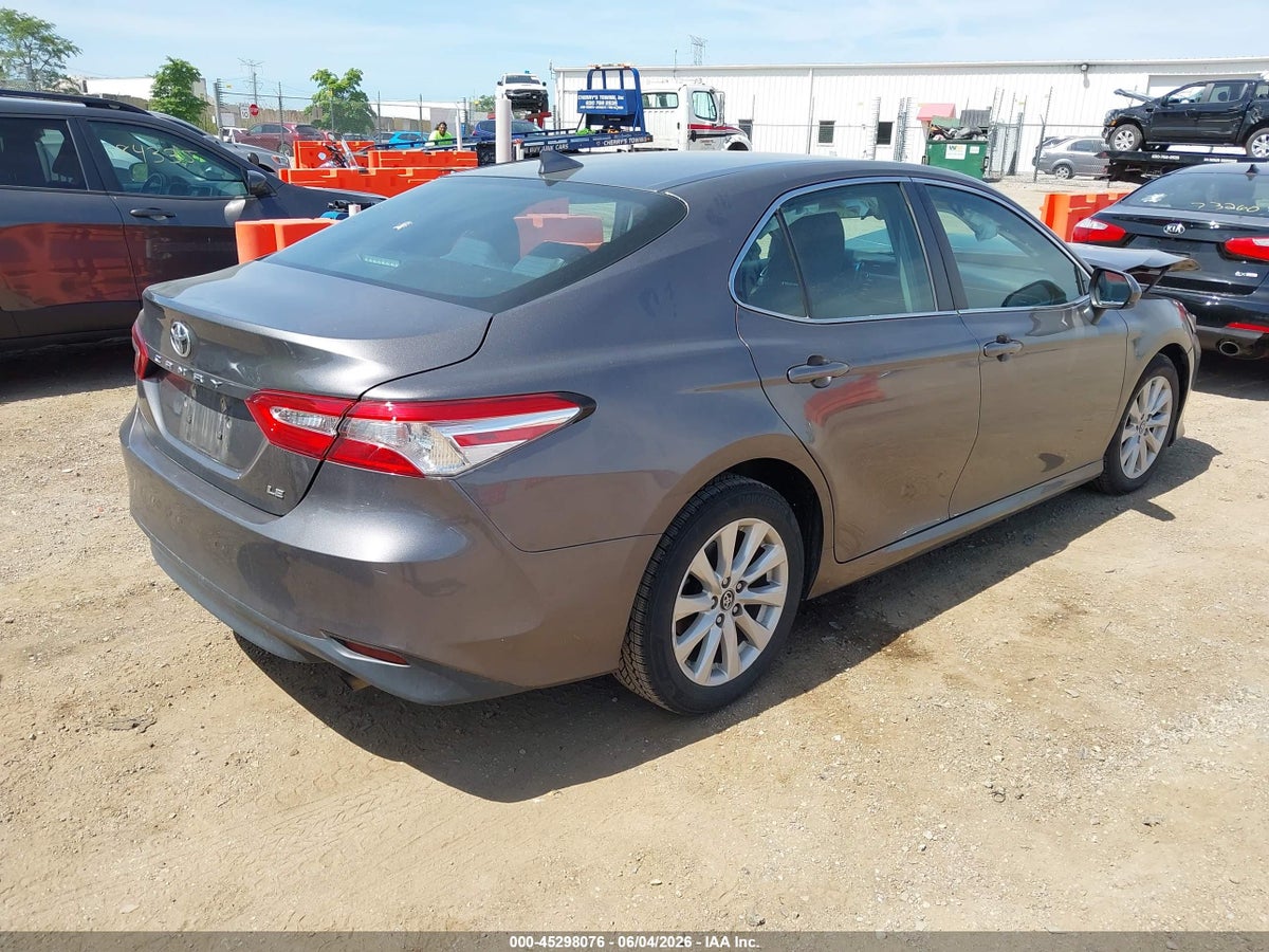 2019 TOYOTA CAMRY LE — снимка 4