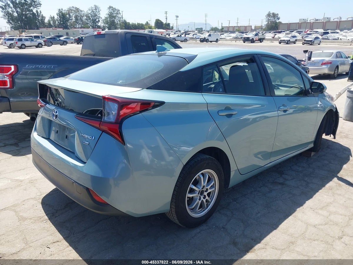 2019 TOYOTA PRIUS L ECO — снимка 4