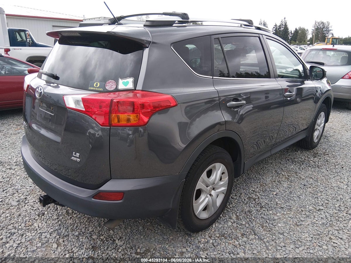 2015 TOYOTA RAV4 LE — снимка 4