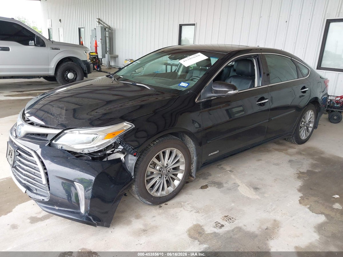 2016 TOYOTA AVALON HYBRID LIMITED — снимка 2
