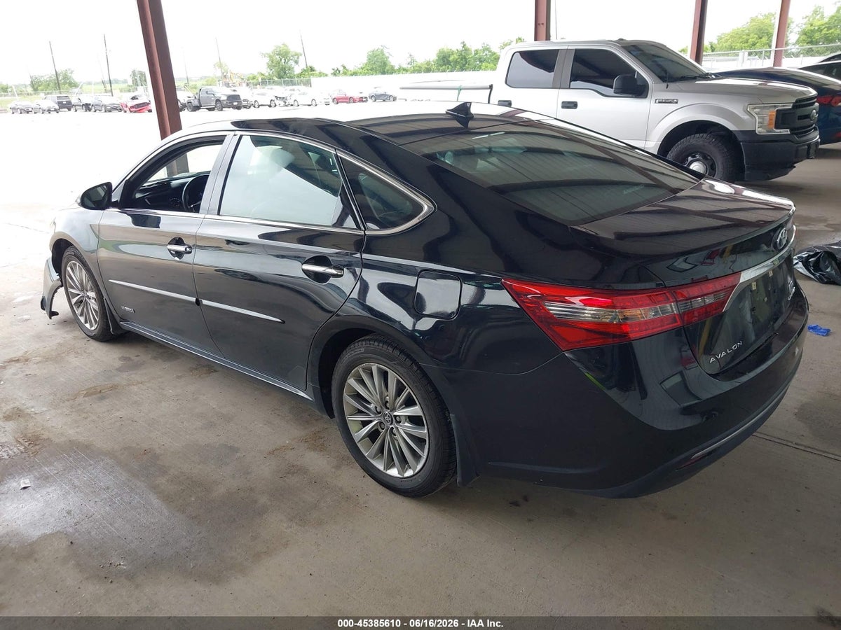 2016 TOYOTA AVALON HYBRID LIMITED — снимка 3