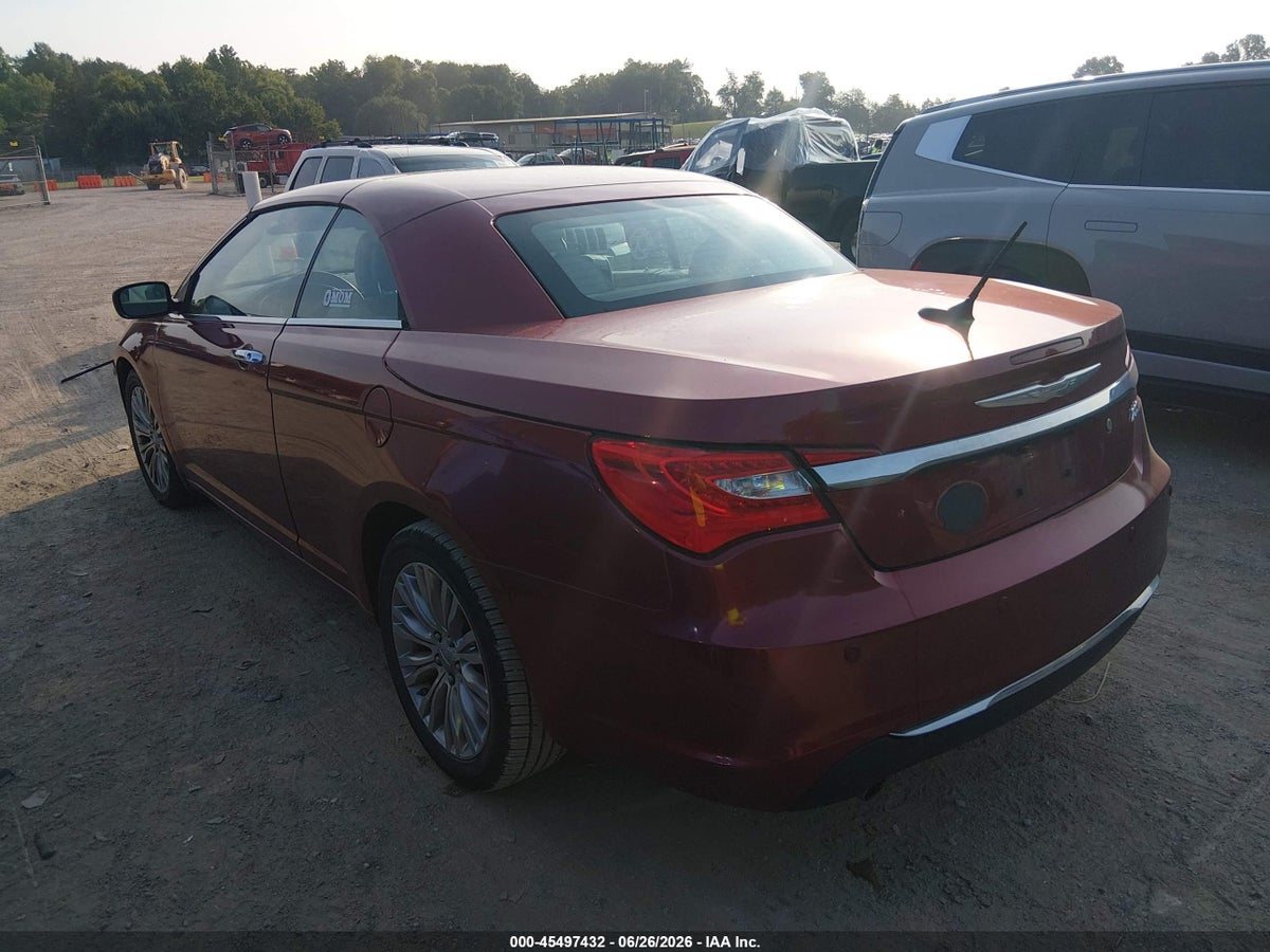 2013 CHRYSLER 200 LIMITED — снимка 3