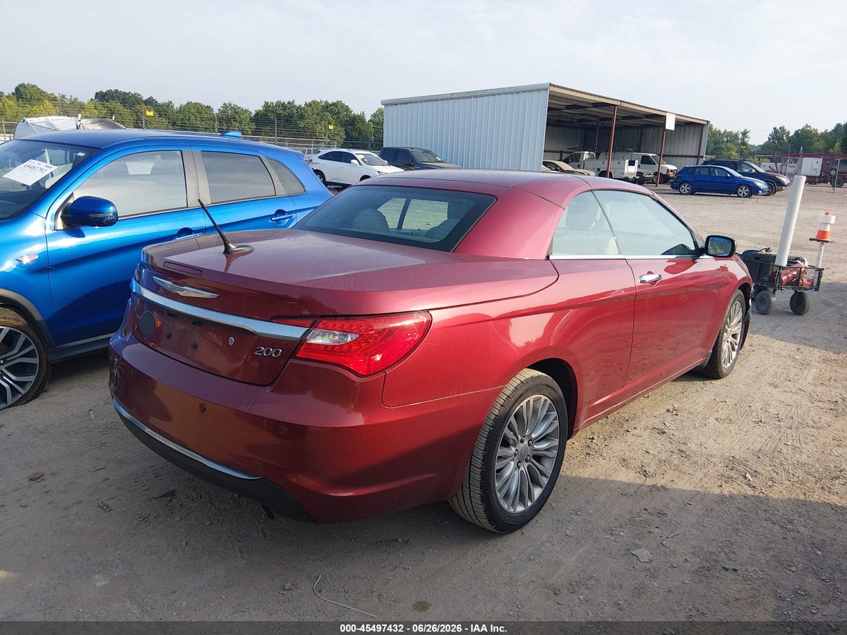 2013 CHRYSLER 200 LIMITED — снимка 4