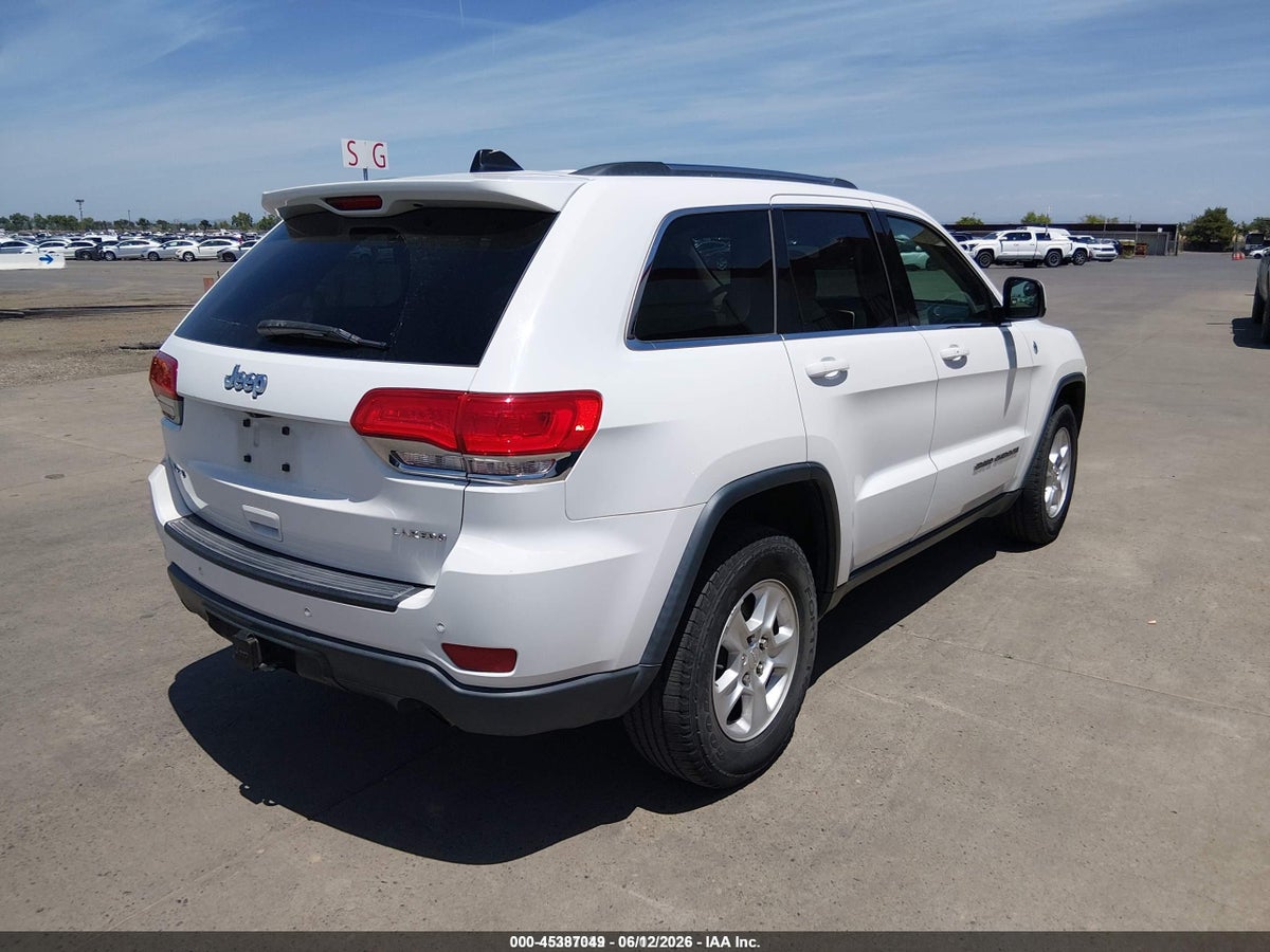 2017 JEEP GRAND CHEROKEE LAREDO 4X4 — снимка 4