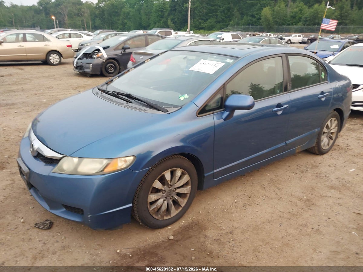 2010 HONDA CIVIC EX — снимка 2