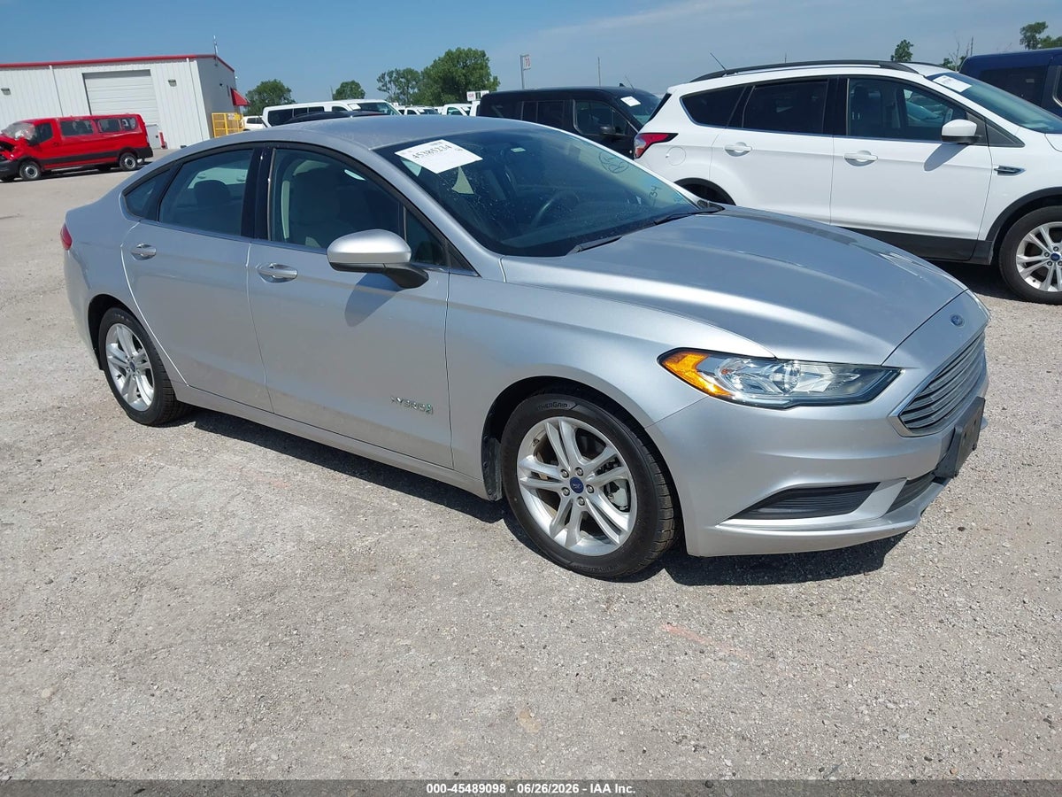 2018 FORD FUSION HYBRID S