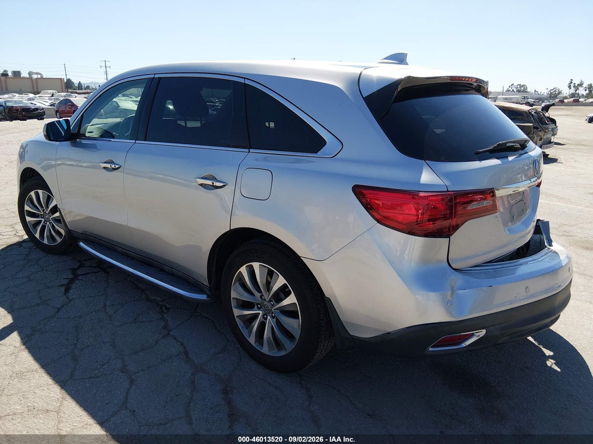 2015 ACURA MDX TECHNOLOGY PACKAGE — снимка 3