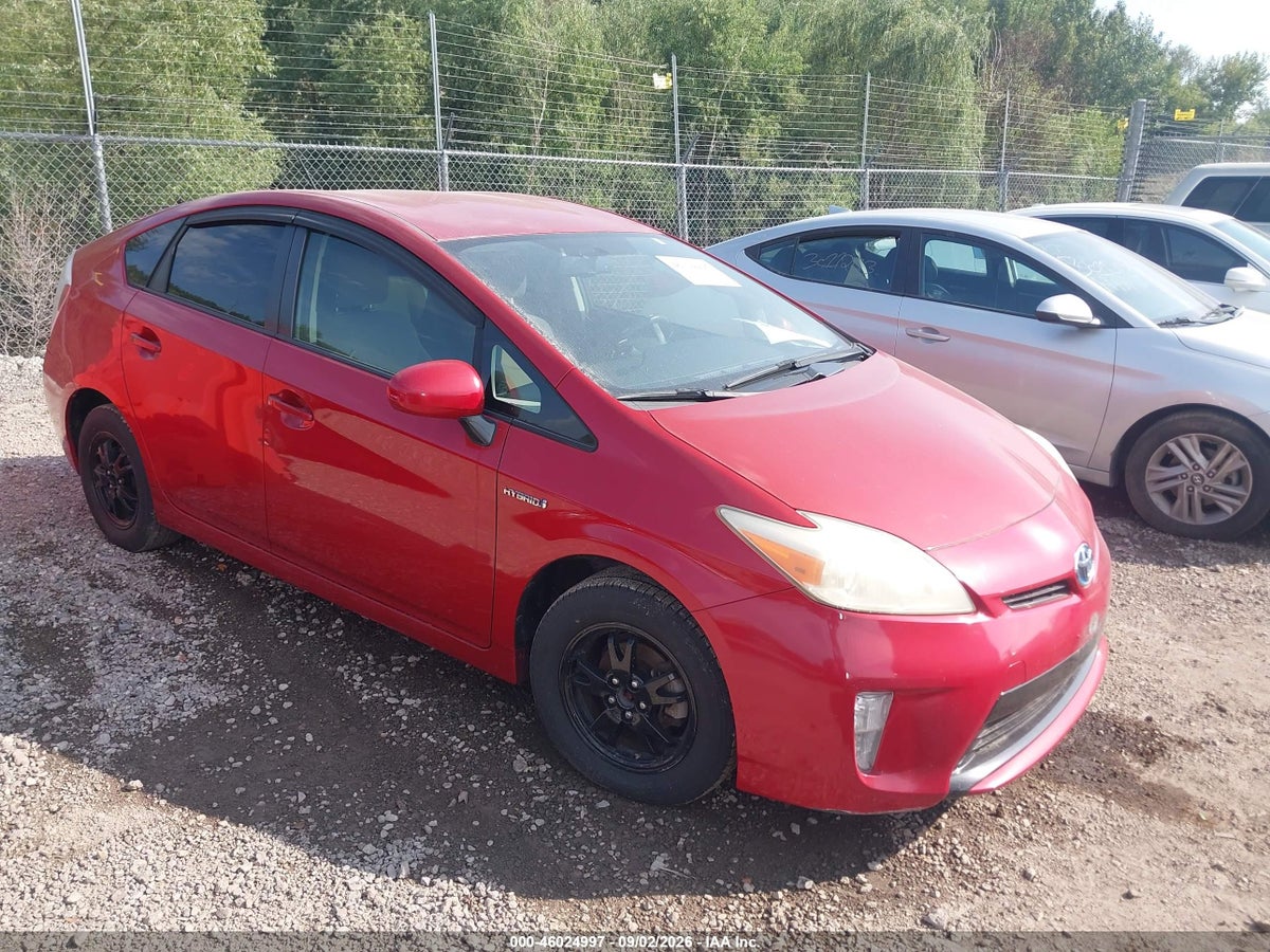 2013 TOYOTA PRIUS THREE