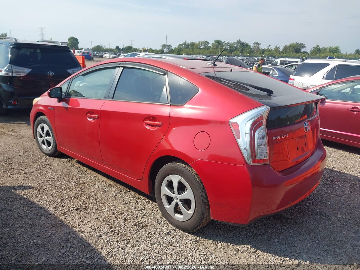 2013 TOYOTA PRIUS THREE — снимка 3
