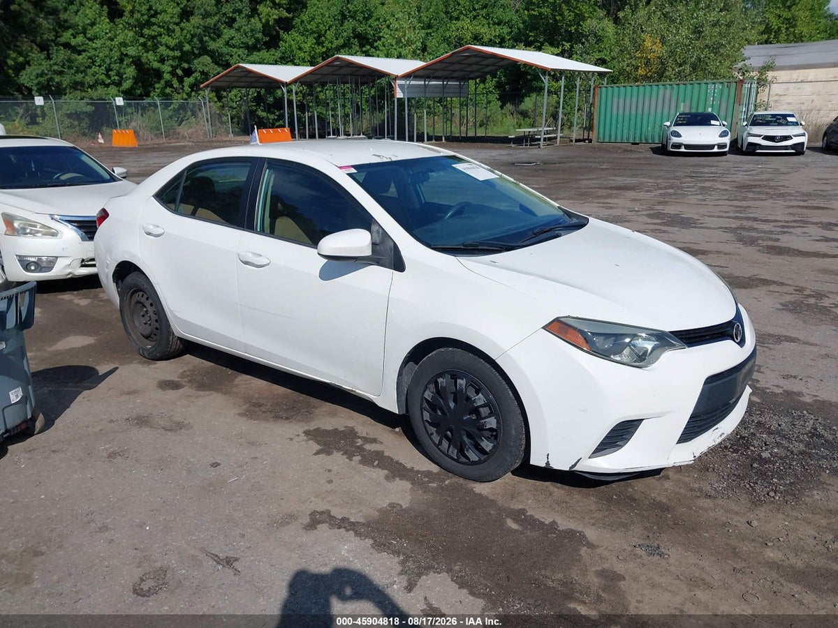 2014 TOYOTA COROLLA LE