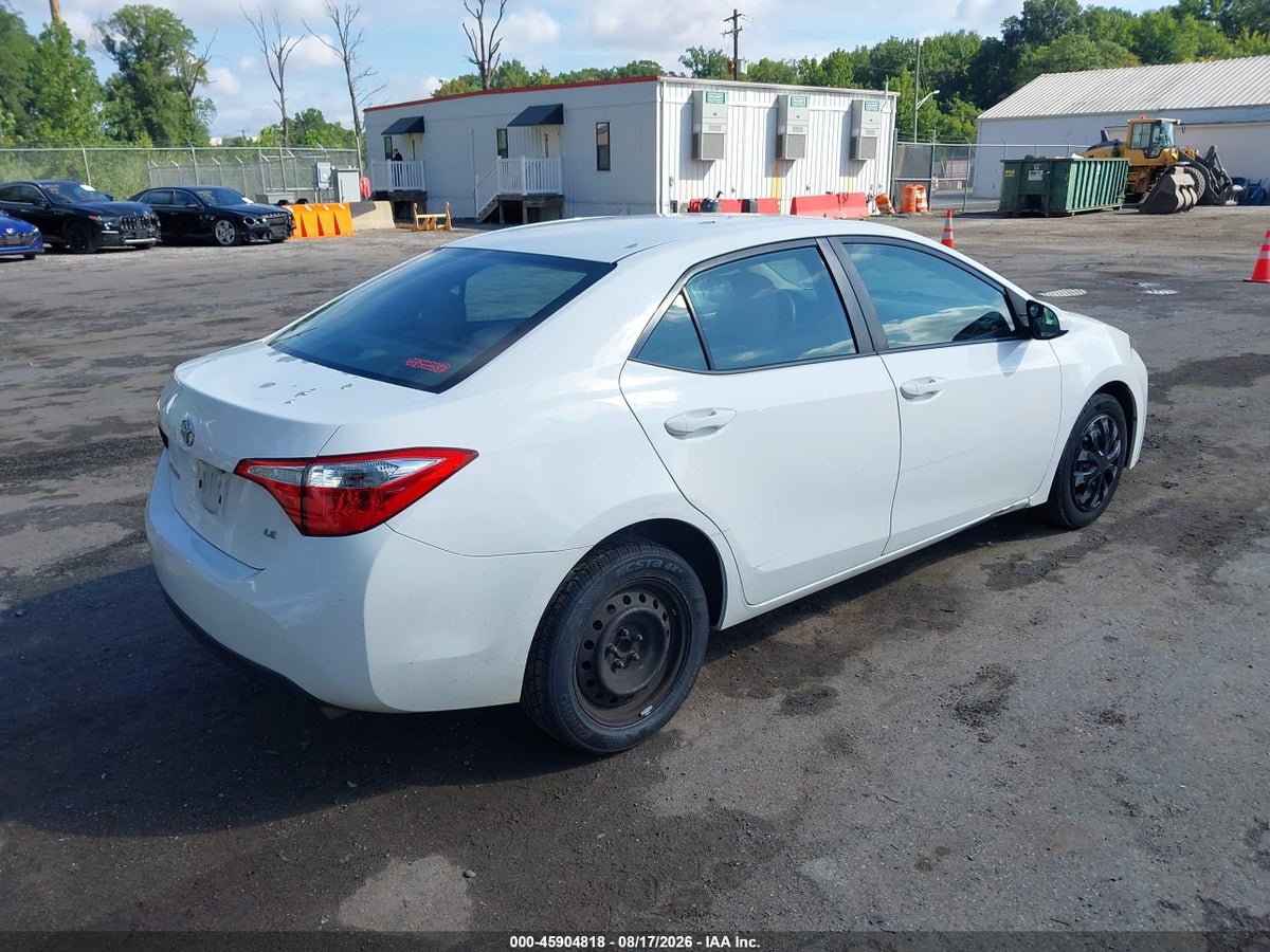 2014 TOYOTA COROLLA LE — снимка 4