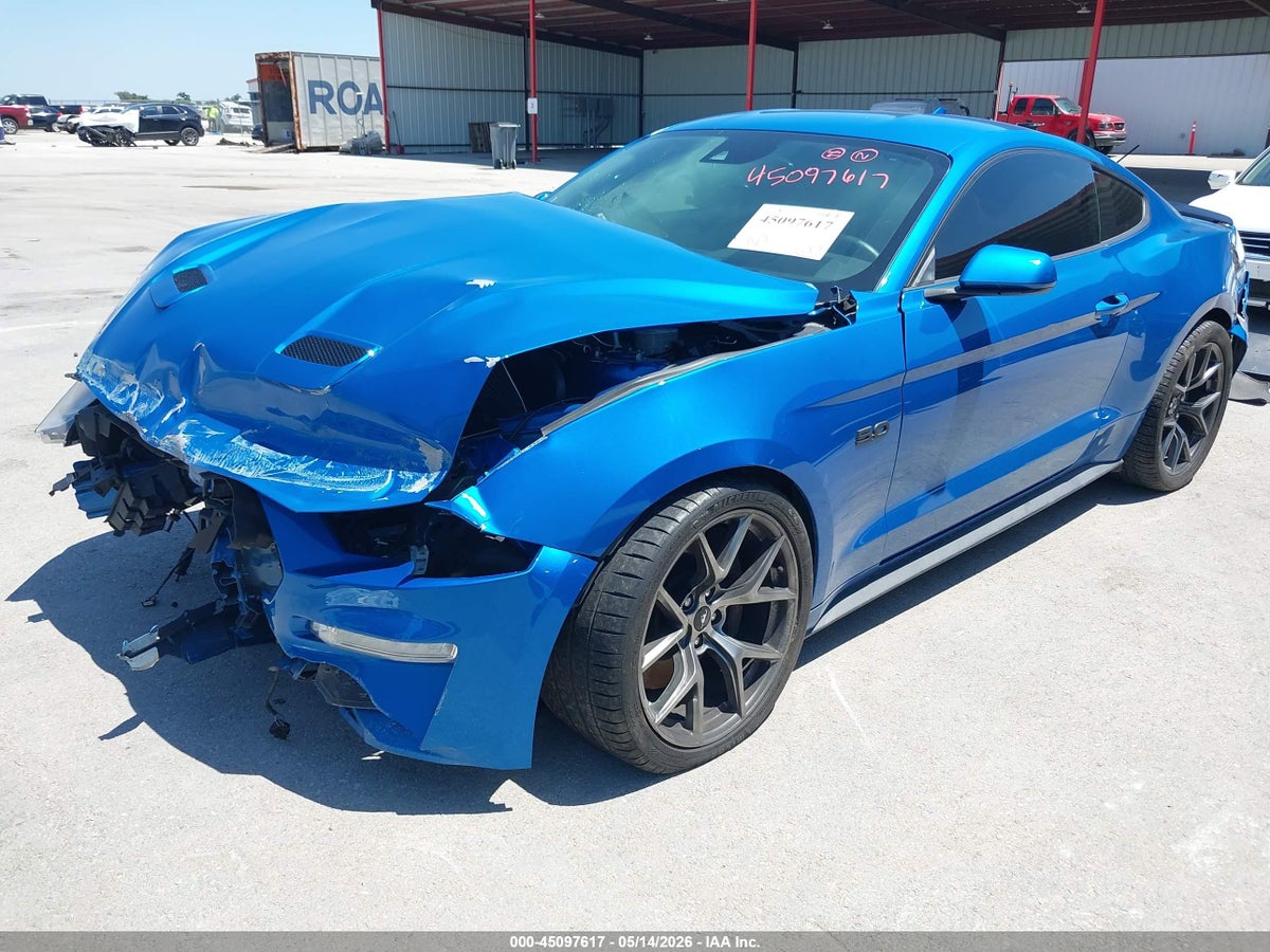 2020 FORD MUSTANG GT FASTBACK — снимка 2