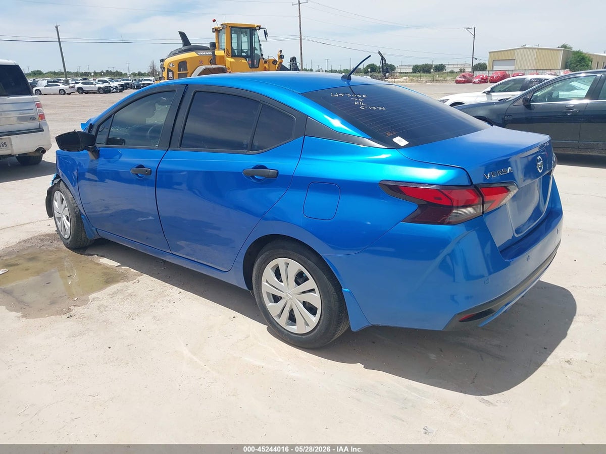 2020 NISSAN VERSA S XTRONIC CVT — снимка 3