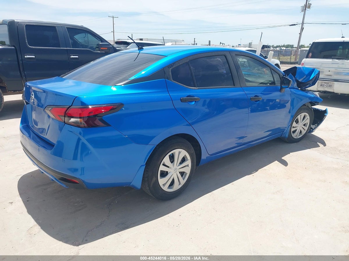 2020 NISSAN VERSA S XTRONIC CVT — снимка 4