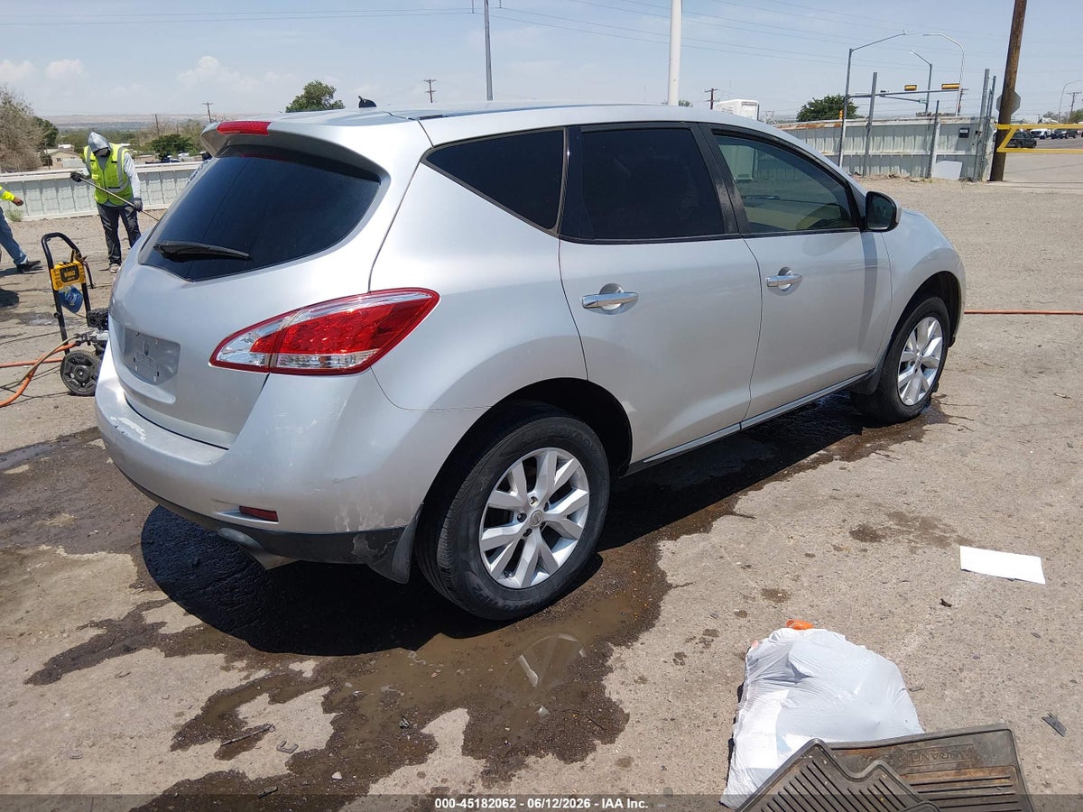 2012 NISSAN MURANO S — снимка 4