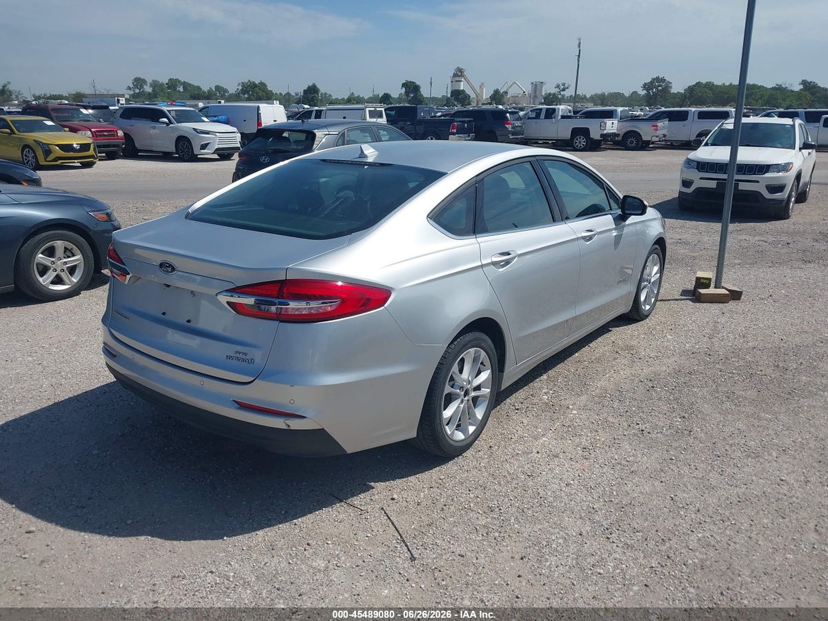 2019 FORD FUSION HYBRID SE — снимка 4