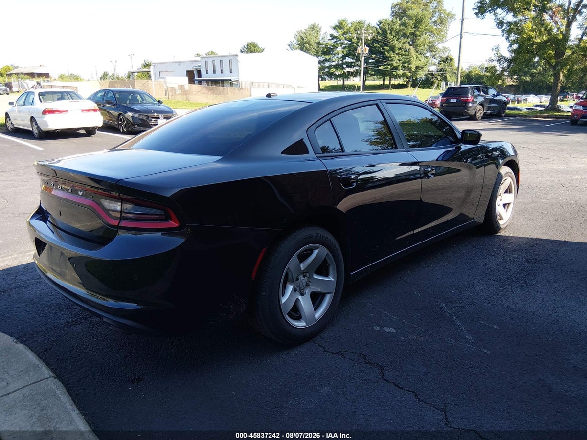 2019 DODGE CHARGER POLICE RWD — снимка 4