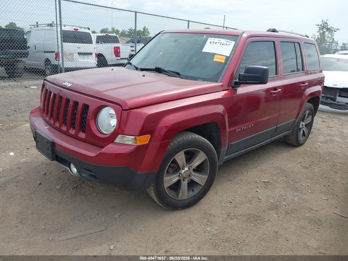 2016 JEEP PATRIOT HIGH ALTITUDE EDITION — снимка 2