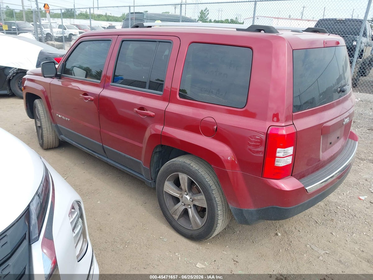 2016 JEEP PATRIOT HIGH ALTITUDE EDITION — снимка 3