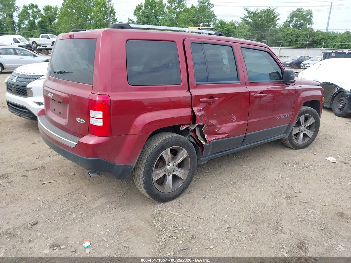 2016 JEEP PATRIOT HIGH ALTITUDE EDITION — снимка 4