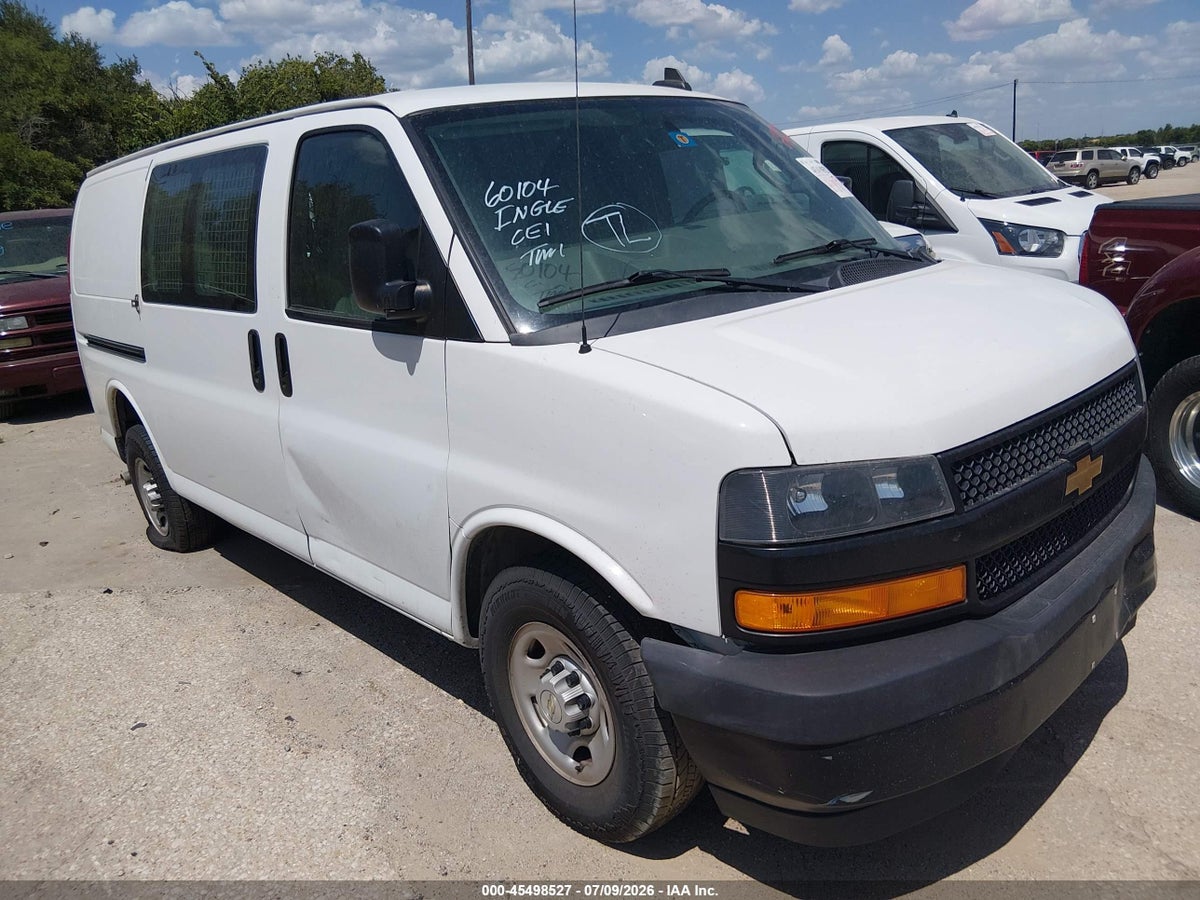 2020 CHEVROLET EXPRESS CARGO RWD 2500 REGULAR WHEELBASE WT