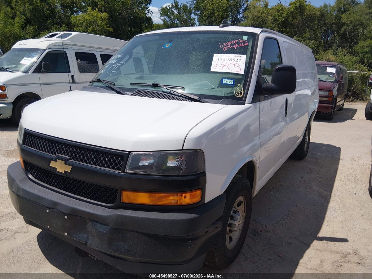 2020 CHEVROLET EXPRESS CARGO RWD 2500 REGULAR WHEELBASE WT — снимка 2