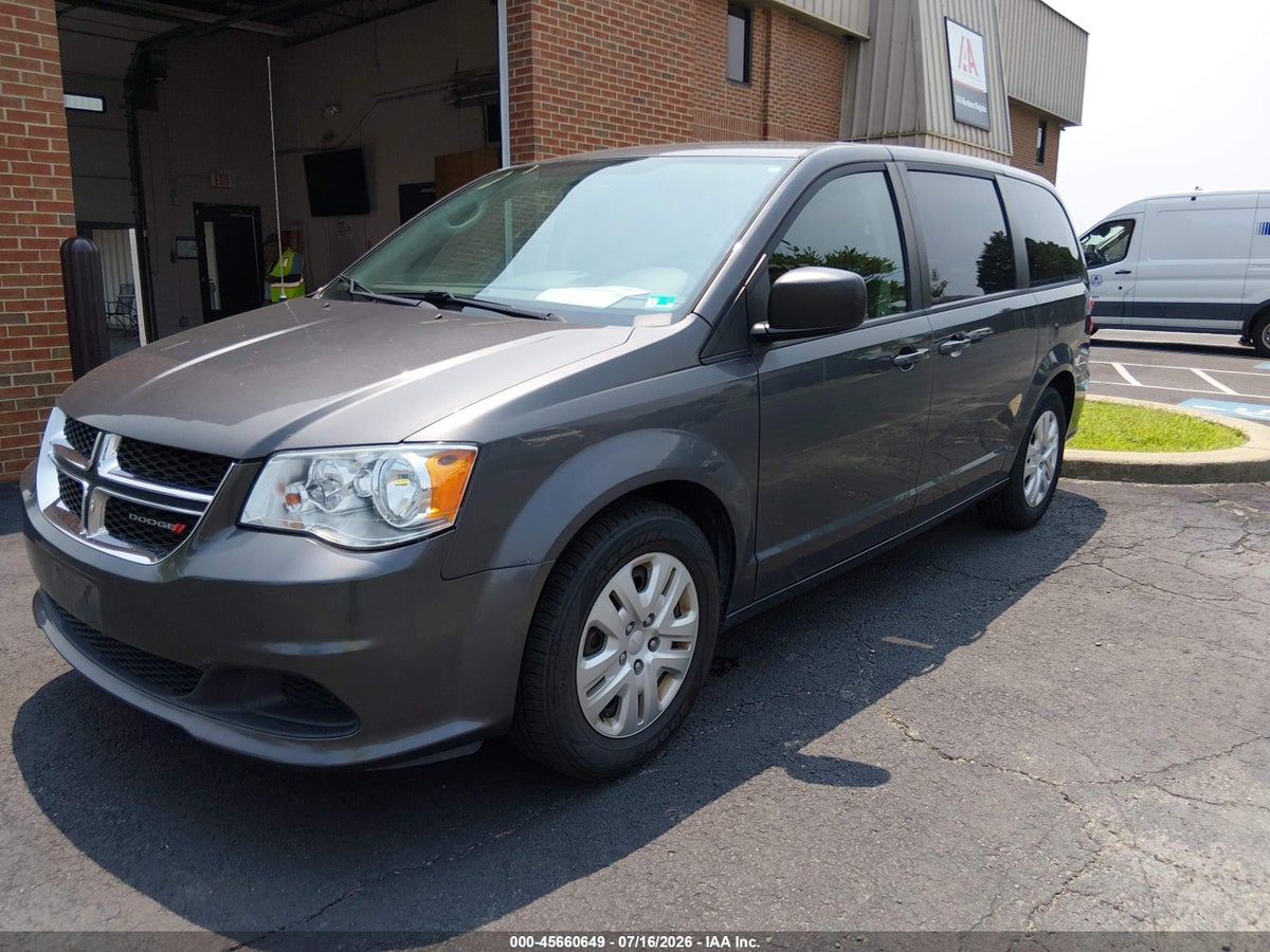 2018 DODGE GRAND CARAVAN SE — снимка 2
