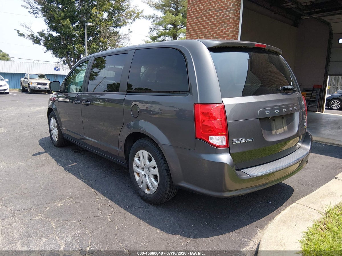 2018 DODGE GRAND CARAVAN SE — снимка 3