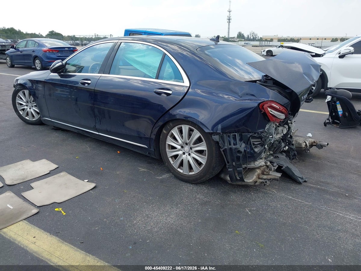 2014 MERCEDES-BENZ S 550 4MATIC — снимка 3
