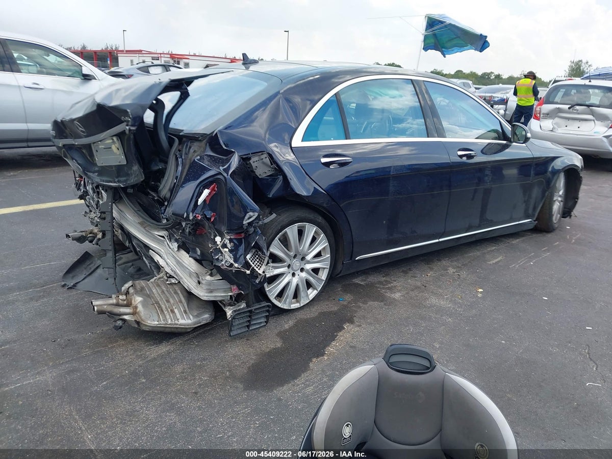 2014 MERCEDES-BENZ S 550 4MATIC — снимка 4