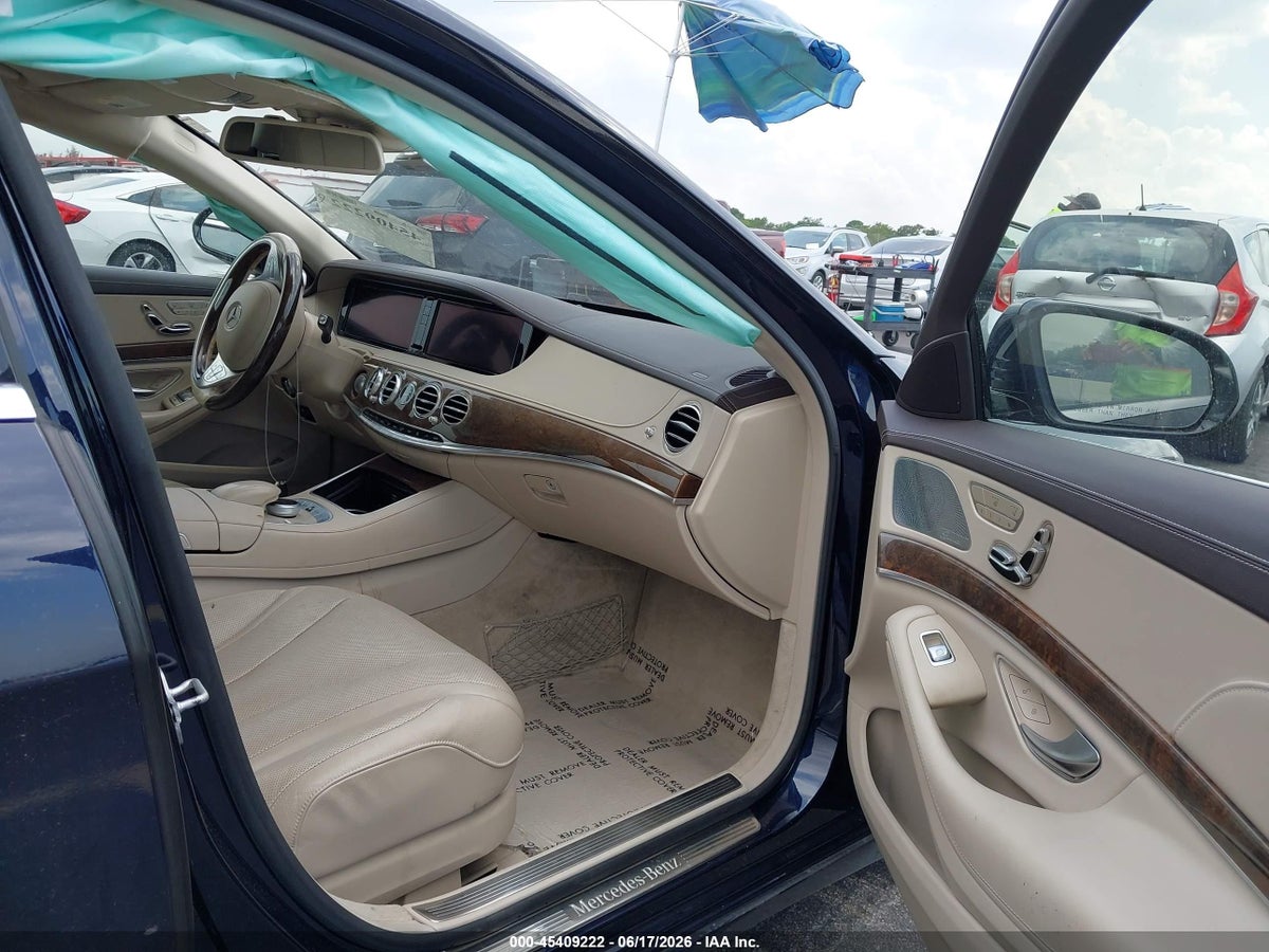 2014 MERCEDES-BENZ S 550 4MATIC — снимка 5