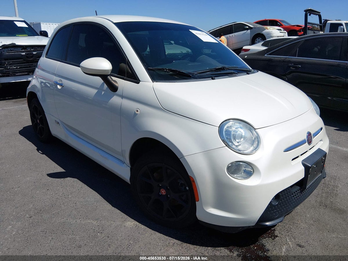 2016 FIAT 500E BATTERY ELECTRIC