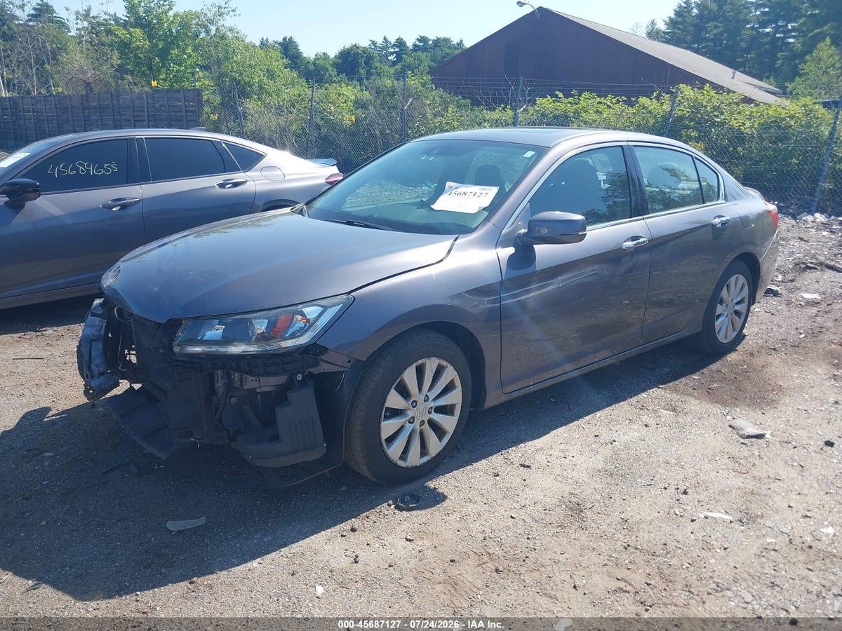 2015 HONDA ACCORD EX-L V-6 — снимка 2