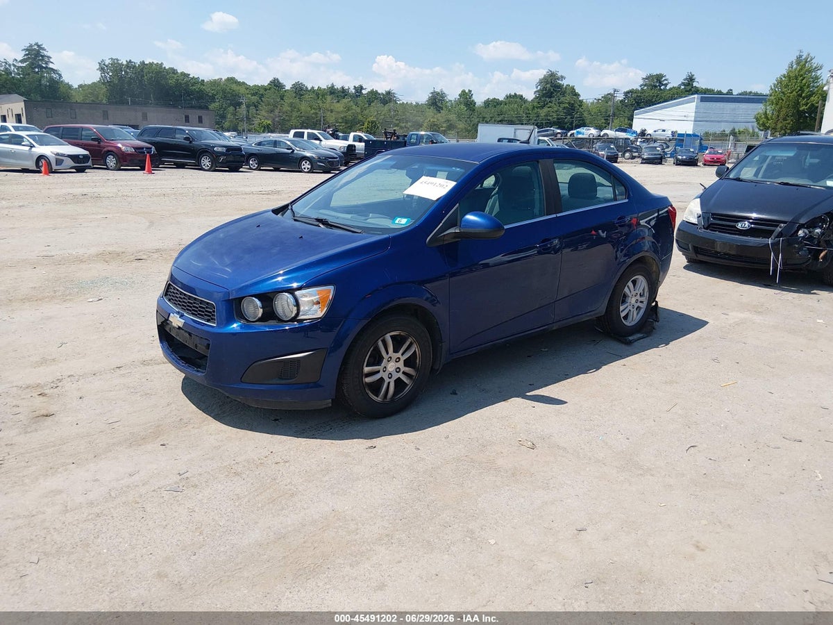 2012 CHEVROLET SONIC 2LT — снимка 2