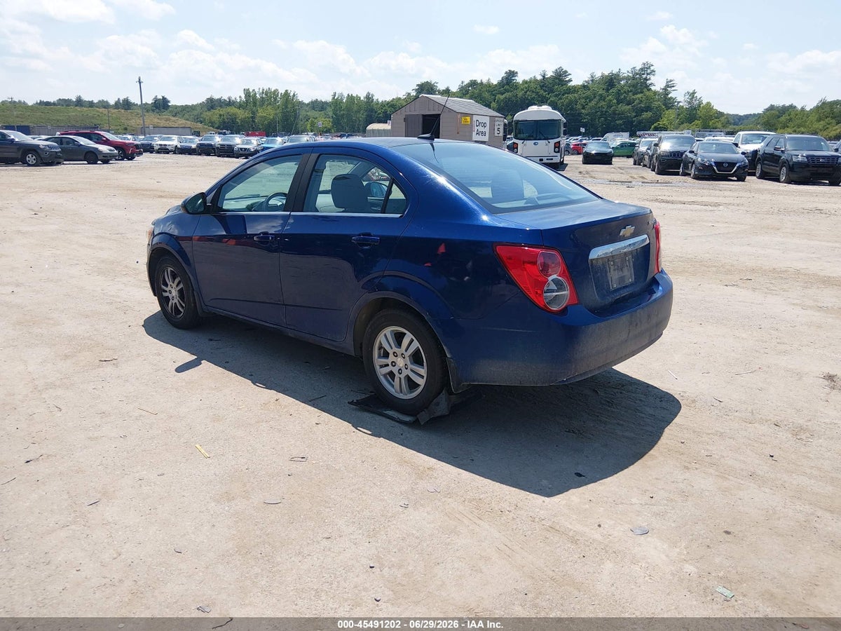 2012 CHEVROLET SONIC 2LT — снимка 3