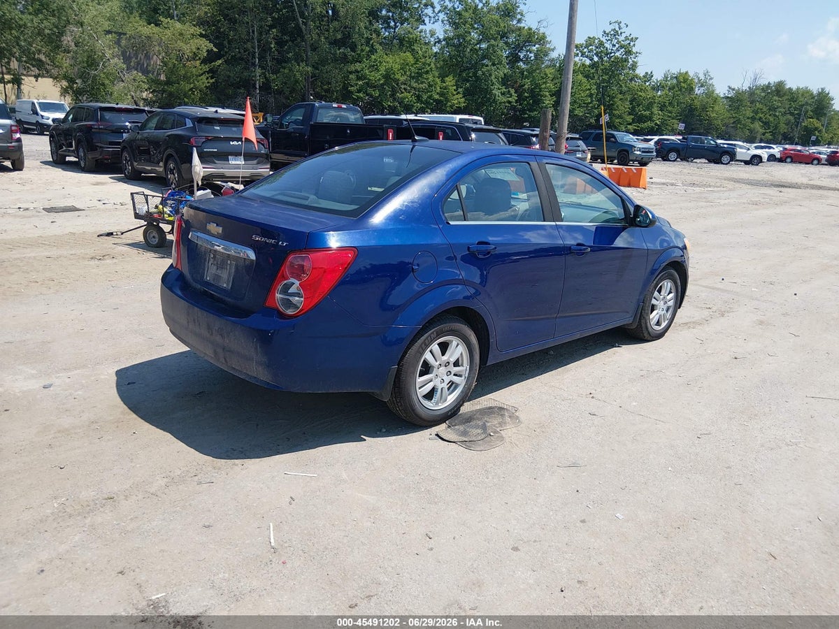 2012 CHEVROLET SONIC 2LT — снимка 4