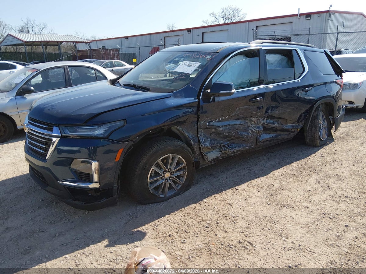2022 CHEVROLET TRAVERSE AWD LT CLOTH — снимка 2