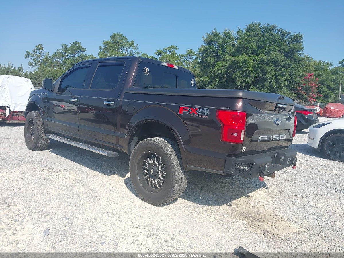 2018 FORD F-150 KING RANCH/LARIAT/PLATINUM/XL/XLT — снимка 3