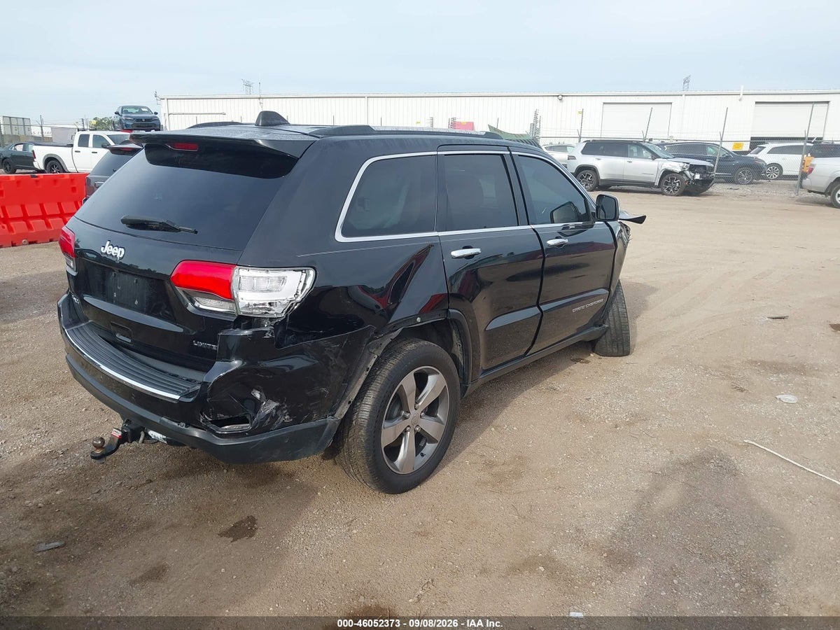 2016 JEEP GRAND CHEROKEE LIMITED — снимка 4