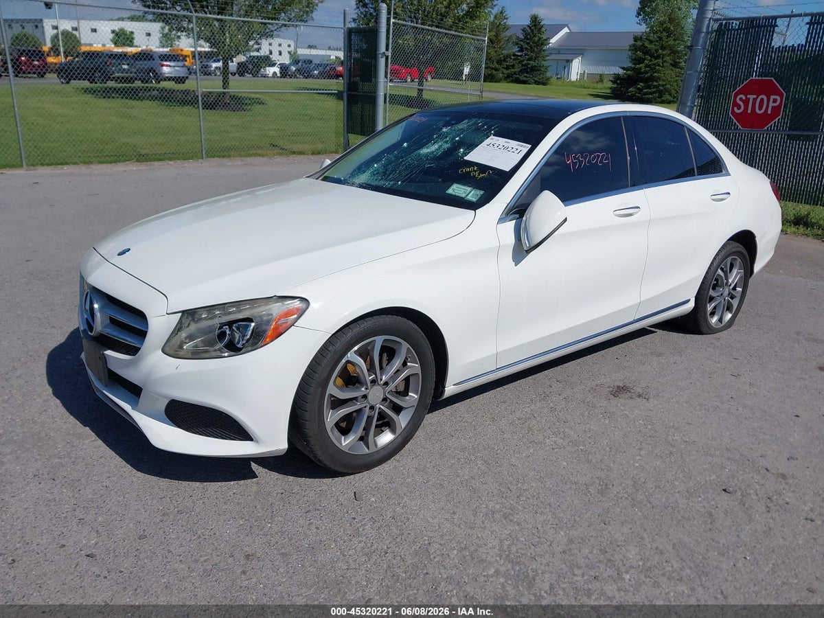 2015 MERCEDES-BENZ C 300 4MATIC — снимка 2