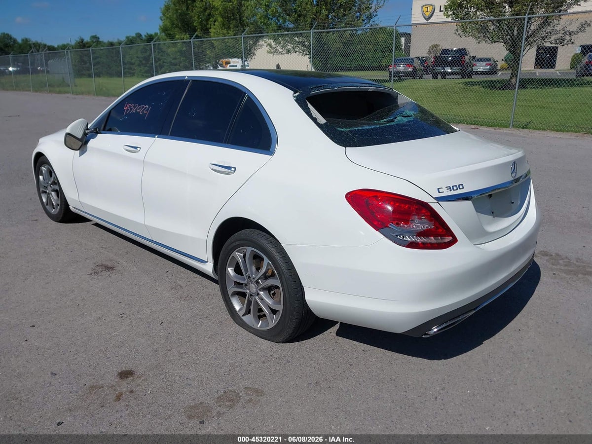 2015 MERCEDES-BENZ C 300 4MATIC — снимка 3