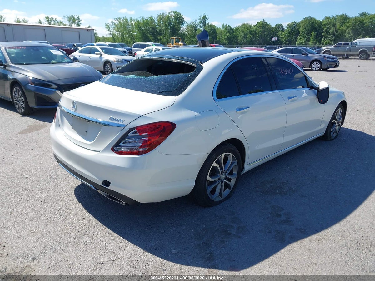 2015 MERCEDES-BENZ C 300 4MATIC — снимка 4