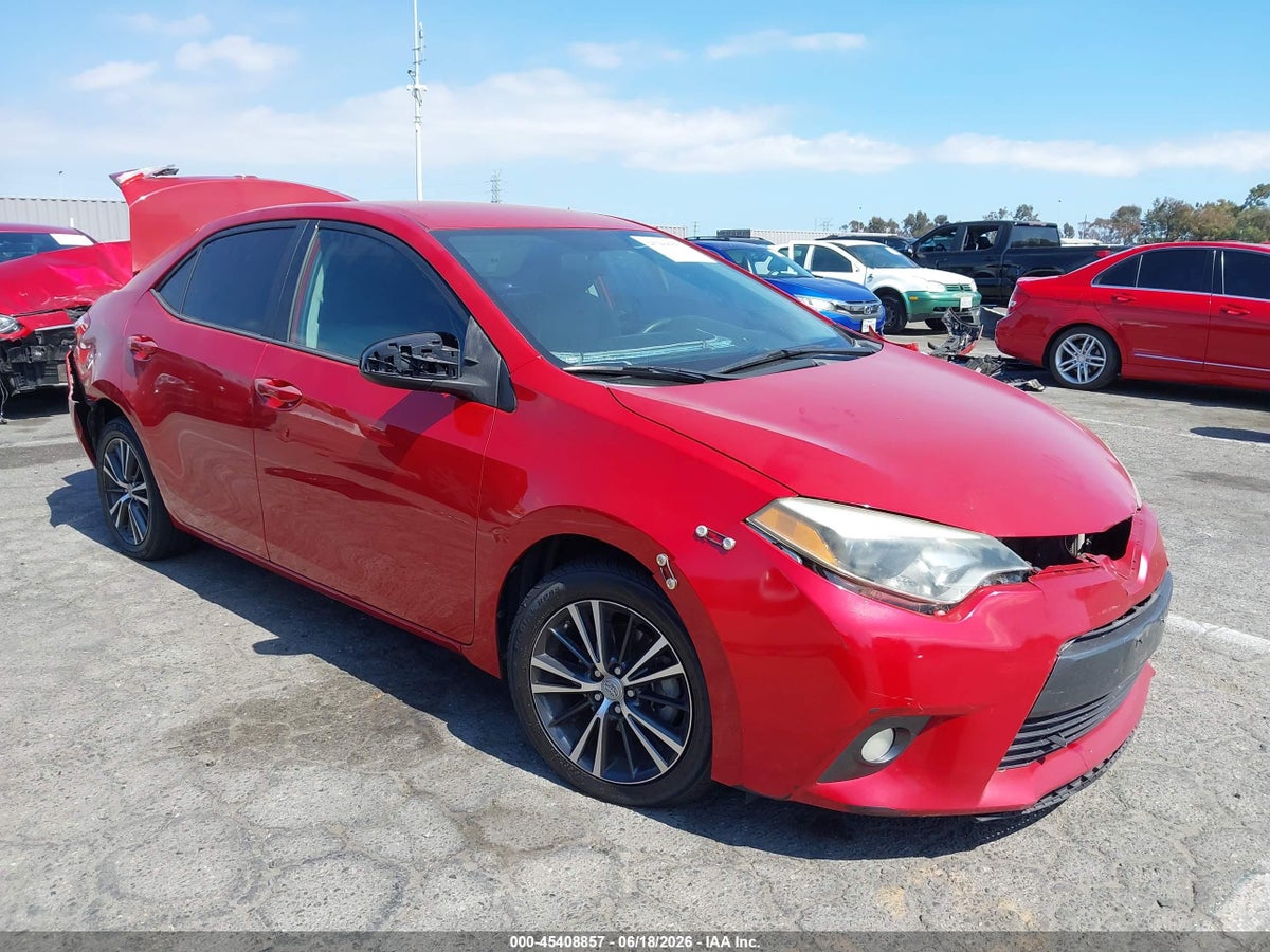 2016 TOYOTA COROLLA LE PLUS