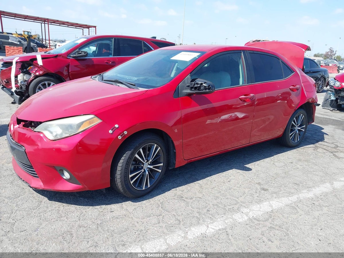 2016 TOYOTA COROLLA LE PLUS — снимка 2