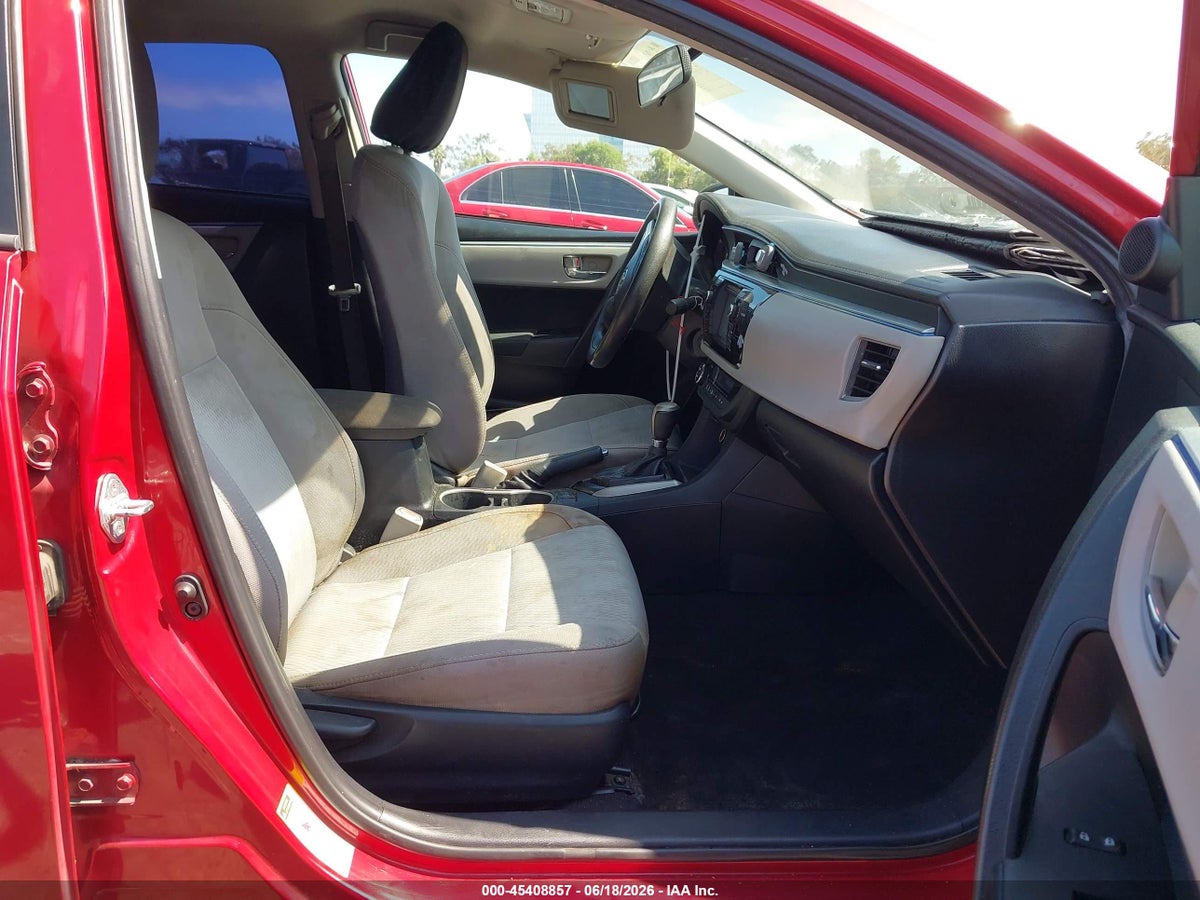 2016 TOYOTA COROLLA LE PLUS — снимка 5